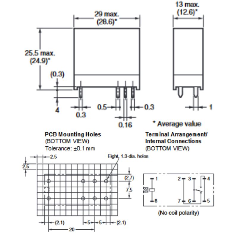 RELAY DC 24V 6095